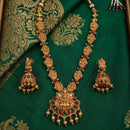 Lucentarts Jewellery Pota Stone And Pearl "Lakshmi " Necklace Set