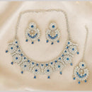 Lucentarts Jewellery Austrian Stone Necklace Set for Women