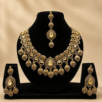 Lucentarts Jewellery Designer Austrian And Crystal Stone Necklace Set