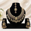 Lucentarts Jewellery Designer Austrian And Crystal Stone Necklace Set