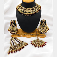 Lucentarts Jewellery Designer Austrian And Crystal Stone Necklace Set