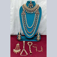Lucentarts Jewellery Austrian And Crystal Stone Bridal Jewellery Set