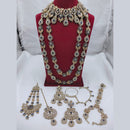 Lucentarts Jewellery Kundan And Austrian Stone Bridal Jewellery Set