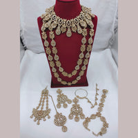 Lucentarts Jewellery Kundan And Austrian Stone Bridal Jewellery Set