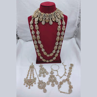 Lucentarts Jewellery Kundan And Austrian Stone Bridal Jewellery Set