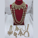 Lucentarts Jewellery Kundan And Austrian Stone Bridal Jewellery Set