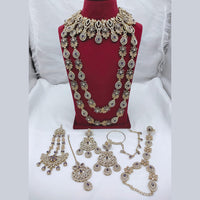 Lucentarts Jewellery Kundan And Austrian Stone Bridal Jewellery Set