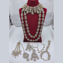 Lucentarts Jewellery Kundan And Austrian Stone Bridal Jewellery Set