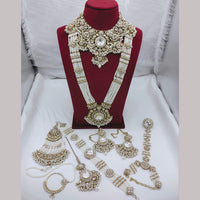 Lucentarts Jewellery Austrian And Crystal Stone Bridal Jewellery Set