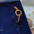 Lucentarts Jewellery Gold Plated Austrian Stone Ring