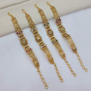 Lucentarts Jewellery Elegant Ethnic Pota Stone Adjustable Bracelet