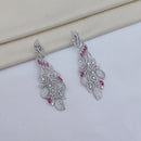 Lucentarts Jewellery Glamorous American Diamond Dangler Earrings
