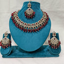 Lucentarts Jewellery Royal Austrian Stone And Beads Necklace Set