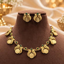 Lucentarts Jewellery Elegant Pota Stone Necklace Set