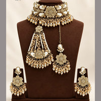 Lucentarts Jewellery Beautiful Turkish Design Austrian Stone Beads Choker Necklace Set