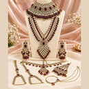 Lucentarts Jewellery Gorgeous Austrian Stone And Beads Bridal Jewellery Set