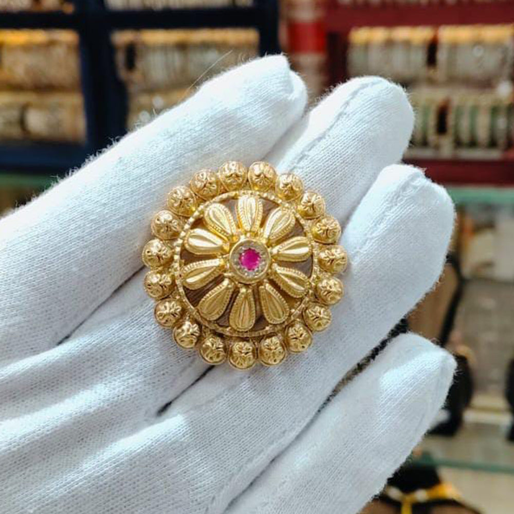 Lucentarts Jewellery Elegant Pota Stone Ring
