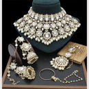 Sai Fashion Designer Kundan And Beads Semi-Bridal Necklace Set