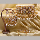Sai Fashion Elegant Crystal Stone And Beads Choker Necklace Set
