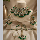 Sai Fashion Designer Kundan And Beads Semi-Bridal Necklace Set