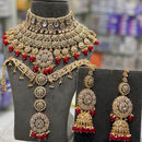 Sai Fashion Designer Kundan And Beads Semi-Bridal Necklace Set