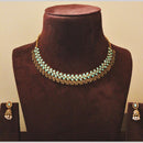 H K Fashion Gold Plated Pota Stone Necklace Set