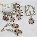 Sai Fashion Designer Kundan And Beads Semi-Bridal Necklace Set