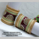 Pooja Bangles Gold Plated Bridal Bangle Set