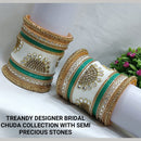 Pooja Bangles Gold Plated Bridal Bangle Set