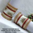 Pooja Bangles Gold Plated Bridal Bangle Set