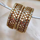 Pooja Bangles Gold Plated Bangles Set