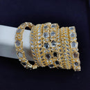 Pooja Bangles Gold Plated Bangle Set