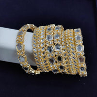 Pooja Bangles Gold Plated Bangle Set