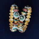 Pooja Bangles Gold Plated Meenakari Bangle Set