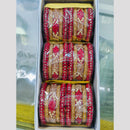 Pooja Bangles Gold Plated Austrian Stone Bangles Set