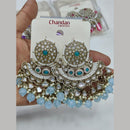 Pooja Bangles Gold Plated Kundan Stone And Pearl Dangler Earrings