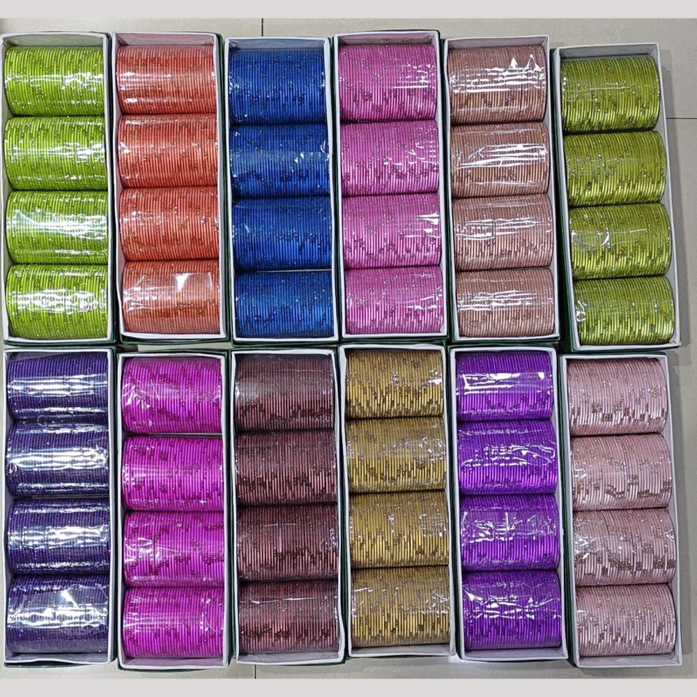 Pooja Bangles Metal Bangle Set