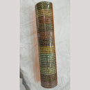 Pooja Bangles Multi Colors Crystal Stone Bangle Set