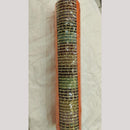 Pooja Bangles Multi Colors Crystal Stone Bangle Set