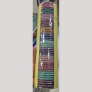Pooja Bangles Multi Colors Austrian Stone Bangle Set