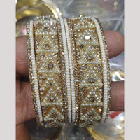 Pooja Bangles Gold Plated Austrian Stone Bangle Set