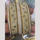 Pooja Bangles Gold Plated Austrian Stone Bangle Set