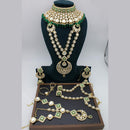 Pooja Bangles Gold Plated Kundan Bridal Necklace Set