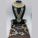 Pooja Bangles Gold Plated Kundan Bridal Necklace Set
