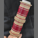 Pooja Bangles Gold Plated Bridal Bangle Set