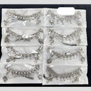 Pooja Bangles Ethnic Oxidised Crystal Stones Plated Necklace Set  (1 Pies Only)