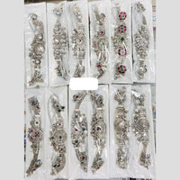 Pooja Bangles Handcrafted Oxidised Pota Stone Necklace Set (1 Pies Only)