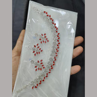 Pooja Bangles Ethnic Oxidised Crystal Stones Plated Necklace Set  (1 Pies Only)