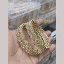 Pooja Bangles Designer Austrian Stone And Mirror Bangles Set