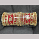 Pooja Bangles Trendy Austrian Stone Acrylic Bangles Set